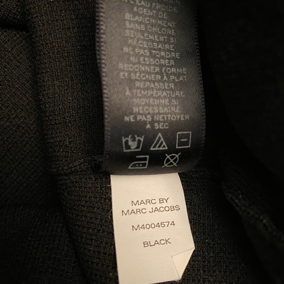 Marc by Marc Jacobs Black Ribbed sheath Dress - Picture 9 of 9